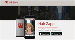 Desktop Screenshot of hairzapp.com