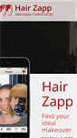 Mobile Screenshot of hairzapp.com